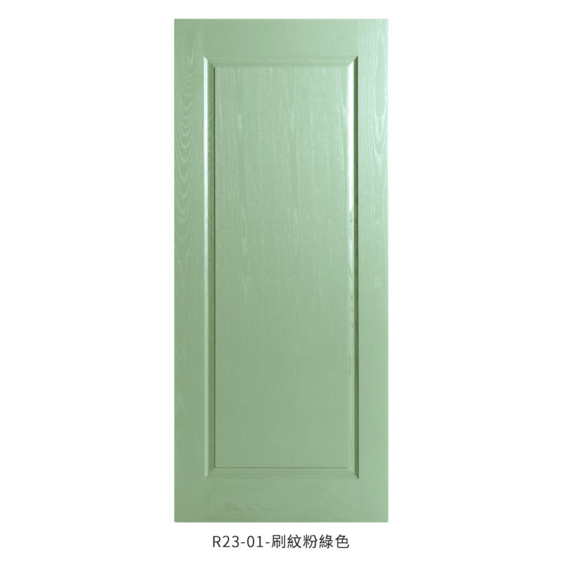 歐式房間門 R23 粉綠色 | 福登木門 FUDEN