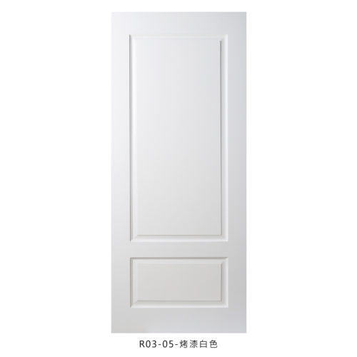 房間門 R03 烤漆 白色 美式 簡約